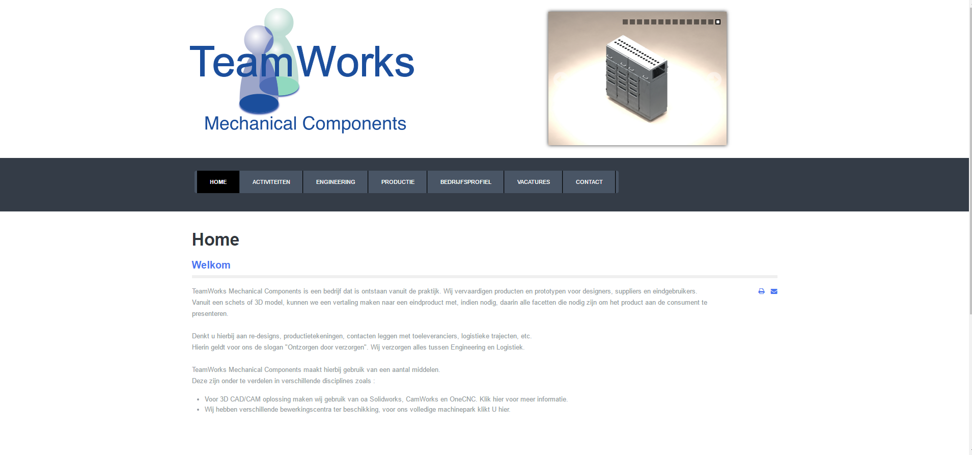 TeamWorks Mechanical Components